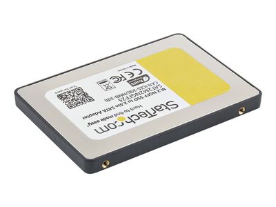 StarTech.com M.2 (NGFF) SSD to 2.5in SATA III Adapter - Up to 6 Gbps - M.2 SSD Converter to SATA with Protective Housing (SAT2M2NGFF25) - storage controller - SATA 6Gb/s - SATA_2