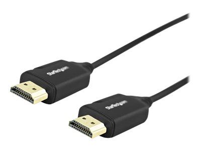 StarTech.com StarTech.com Premium Certified High Speed HDMI 2.0 Cable with Ethernet - 1.5ft 0.5m - HDR 4K 60Hz - 20 inch Short HDMI Male to Male Cord (HDMM50CMP) - HDMI with Ethernet cable - 50 cm_2