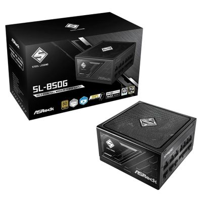 PSU ASRock 850W 80+ Gold FM Steel Legend ATX3.1_thumb