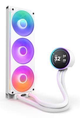 NZXT Kraken Elite 360 RGB Prozessor All-in-One-Flüssigkeitskühler 12 cm Weiß 1 Stück(e)_2