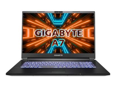 Gigabyte Notebook A7 K1 BDE1130SD - 43.9 cm (17.3") - AMD Ryzen 7 5800H - Schwarz_1