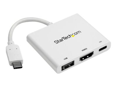 StarTech.com USB-C to HDMI adapter - USB-C male/HDMI/USB-A/USB-C female - 60 mm_3