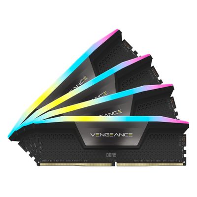 CORSAIR RAM VENGEANCE RGB - 192 GB (4 × 48 GB Kit) - DDR5 5200 DIMM C38_thumb