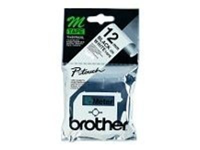 Brother non-laminated tape MK231S - Black on white_thumb