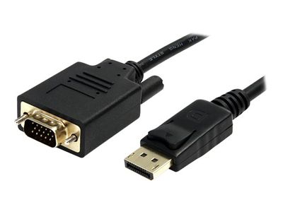 StarTech.com 6ft DisplayPort to VGA Cable – 1920x1200 - M/M – DP to VGA Adapter Cable for Your Computer Monitor or Display (DP2VGAMM6) - DisplayPort cable - 1.83 m_2