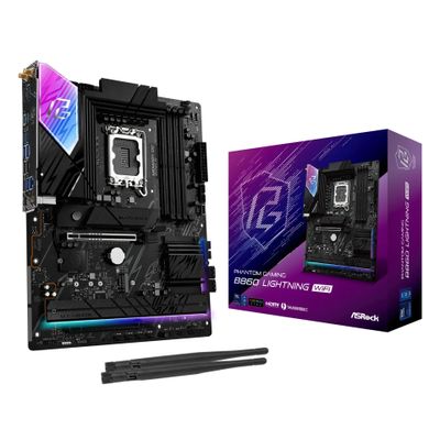 ASRock Phantom Gaming B860 LIGHTNING WiFi - Motherboard - ATX - LGA1851-Sockel - B860_thumb