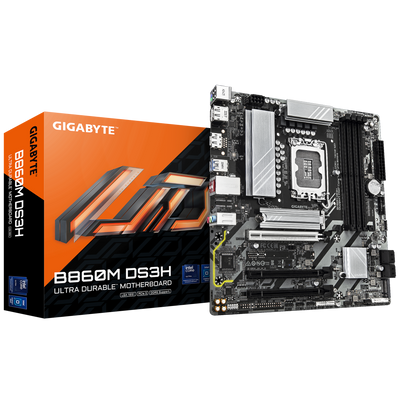 Gigabyte B860M DS3H - 2.0 - Motherboard - micro ATX - LGA1851-Sockel - B860_thumb