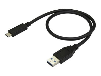 StarTech.com USB to USB C Cable - 1.6 ft / 0.5m - M/M - USB 3.1 (10Gbps) - USB-C to USB 3.1 - USB Type C to Type A Cable (USB31AC50CM) - USB-C cable - 50 cm_thumb