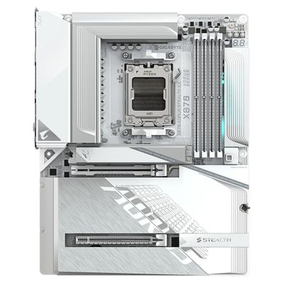 MB GBT AMD AM5 X870 AORUS STEALTH ICE_2