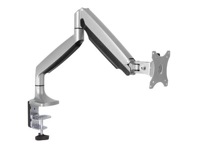 StarTech.com Desk Mount Monitor Arm - Full Motion Articulating - Monitors 12" to 34" Adjustable VESA Single Monitor Arm - Desk & Grommet Clamp -Silver (ARMPIVOTHD) - desk mount (adjustable arm)_3