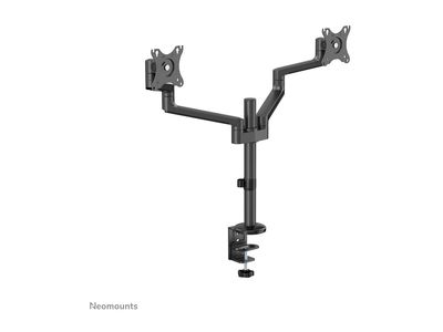 Neomounts DS60-425BL2 mounting kit - full-motion - for 2 monitors - black_3