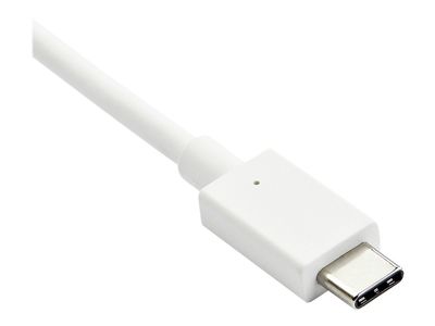 StarTech.com USB-C auf HDMI Adapter - Thunderbolt 3 kompatibel - Weiß - 4K 60Hz - Videoschnittstellen-Converter - HDMI / USB - 15 cm_4