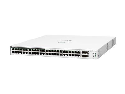 HPE Networking Instant On 1830 48G 24p Class4 PoE 4SFP 370W Switch - Switch - 48 Anschlüsse - Smart - an Rack montierbar_thumb