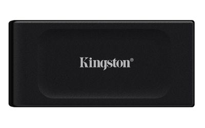Kingston external hard drive XS1000 - 1 TB - USB 3.2 Gen 2 - black_thumb