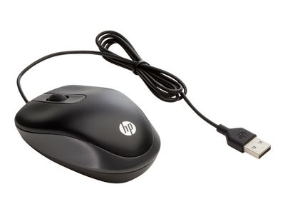 HP Mouse USB Travel Mouse - Black_1