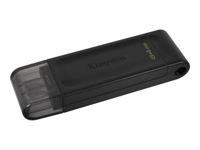 Kingston USB-Stick DataTraveler 70 - USB 3.2 Gen 1 (3.1 Gen 1) - 64 GB - Black_3