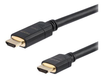 StarTech.com 65 ft (20m) High Speed HDMI Cable - Male to Male - Active - 28AWG - CL2 Rated In-wall Installation - Ultra HD 4K x 2K - Active HDMI Cable (HDMM20MA) - HDMI cable - 20 m_thumb