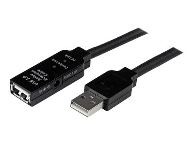 StarTech.com 10m aktives USB 2.0 Verlängerungskabel - St/Bu - USB Verlängerung / Repeater Kabel - USB-Verlängerungskabel - 10 m_1