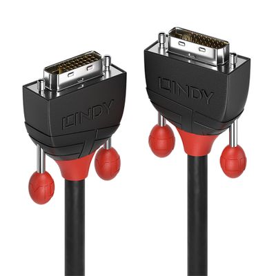 Lindy DVI-Kabel Black Line - 1 m_thumb