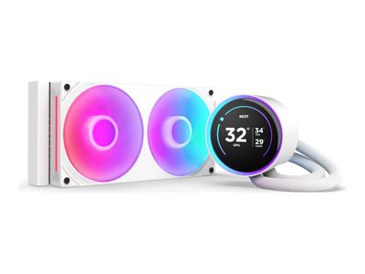 NZXT Kraken Elite 240 RGB - processor liquid cooling system - with LCD display_thumb
