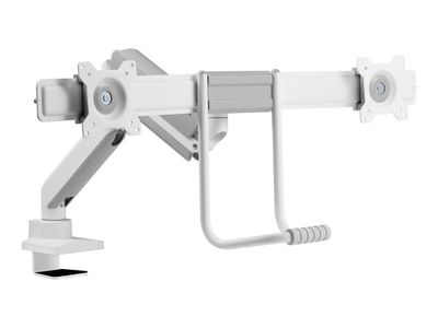Neomounts DS75-450WH2 mounting kit - full-motion - for 2 LCD displays - white_4