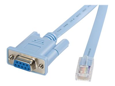 StarTech.com 6 ft RJ45 to DB9 Cisco Console Management Router Cable - M/F Serial Console Cable (DB9CONCABL6) - serial cable - 1.8 m_1