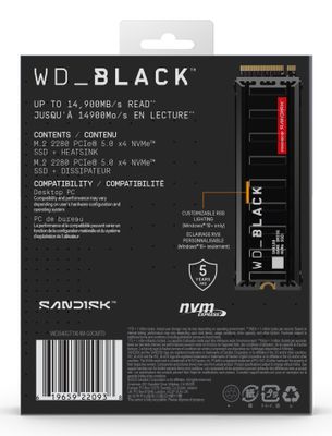 Western Digital Black WD_BLACK™ SN8100 NVMe™ SSD POWERED BY SANDISK 4 TB, [With Heatsink]_8