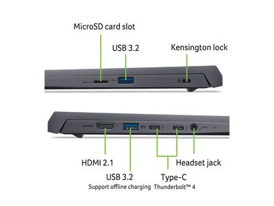 Acer Swift X 14 SFX14-72G - 36.8 cm (14.5") - Core Ultra 7 155H - 32 GB RAM - 1.024 TB SSD - Deutsch_9