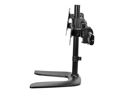 StarTech.com Triple Monitor Stand - Articulating - For Monitors 13" to 27" Adjustable VESA Computer Monitor Stand for 3 Monitor Setup - Steel - Black (ARMBARTRIO2) - stand (adjustable arm)_6
