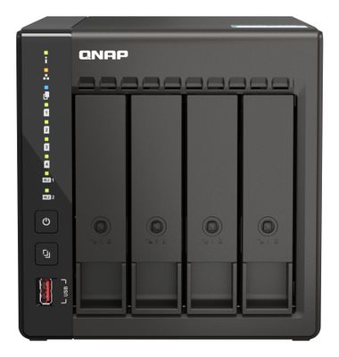 QNAP TS-453E NAS Tower Intel® Celeron® J6412 8 GB 0 TB QNAP QTS Black_thumb