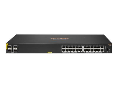 HPE Aruba 6100 24G Class4 PoE 4SFP+ - switch - 28 ports - managed - rack-mountable_thumb