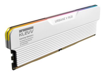 Klevv 32GB (2X16GB) 6000MHz CL28 DDR5 GAMING RAM MODULE 28-36-36-76 1.4V URBANE V RGB WHITE KIT_8