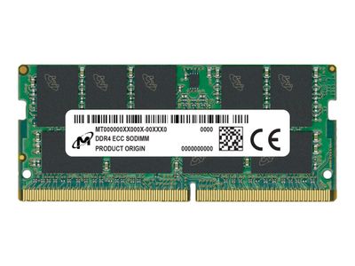 Micron - DDR4 - module - 16 GB - SO-DIMM 260-pin - 3200 MHz / PC4-25600 - unbuffered_1