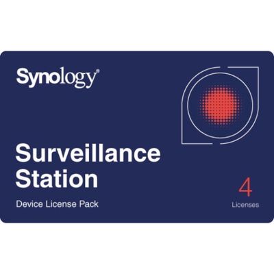 Synology Surveillance Device License Pack - 4 Lizenzen_2
