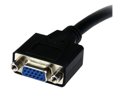 StarTech.com VGA auf DVI Monitor Adapter 20cm - VGA (15 pin) (Buchse) DVI-I (29 pin) (Stecker) Kabel - VGA/ DVI Dongle - VGA-Adapter - 20 cm_2