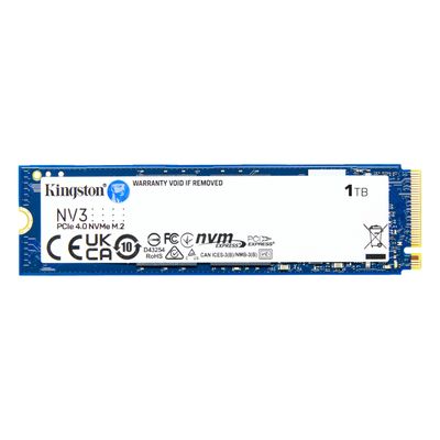 Kingston SSD SNV3S/1000G - 1000 GB - M.2 2280 - PCIe 4.0 x4 NVMe_thumb