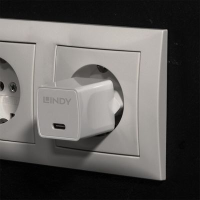 Lindy 73410 Ladegerät für Mobilgeräte Smartphone Weiß AC Drinnen_3