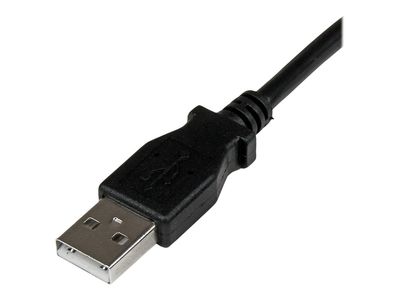 StarTech.com 2m USB 2.0 A to Right Angle B Cable Cord - 2 m USB Printer Cable - Right Angle USB B Cable - 1x USB A (M), 1x USB B (M) (USBAB2MR) - USB cable - 2 m_1