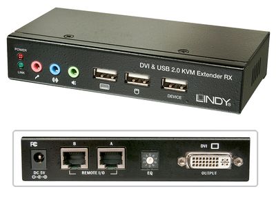 Lindy 39377 Tastatur/Video/Maus (KVM)-Switch Schwarz_4