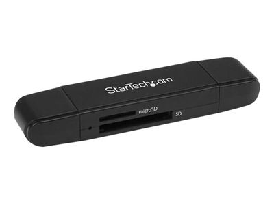 StarTech.com USB Memory Card Reader - USB 3.0 SD Card Reader - Compact - 5Gbps - USB Card Reader - MicroSD USB Adapter - Kartenleser - USB 3.0/USB-C_thumb