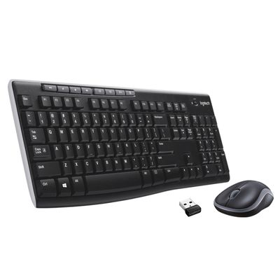 Logitech Tastatur- und -Maus Set MK270 - US Layout - Schwarz_thumb