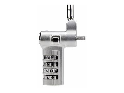 StarTech.com Serialized Laptop Lock, Works w/Noble Wedge/Nano/K-Slot - Sicherheitskabelschloss - Universal - TAA-konform_3