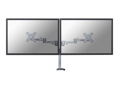 Neomounts FPMA-D935DG Befestigungskit - Full-Motion - für 2 LCD-Displays - Silber_thumb