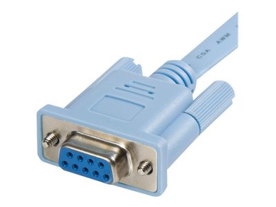 StarTech.com 6 ft RJ45 to DB9 Cisco Console Management Router Cable - M/F Serial Console Cable (DB9CONCABL6) - serial cable - 1.8 m_2