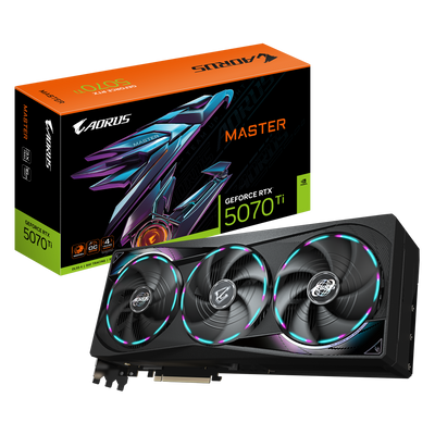 AORUS GeForce RTX 5070 Ti MASTER 16G - OC Edition - Grafikkarten - GeForce RTX 5070 Ti - 16 GB_8
