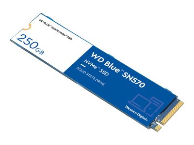 WD Blue SN570 NVMe SSD WDS250G3B0C - SSD - 250 GB - PCIe 3.0 x4 (NVMe)_thumb