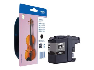 Brother LC127XLBK - Sehr hohe Ergiebigkeit - Schwarz - Original - Tintenpatrone_thumb