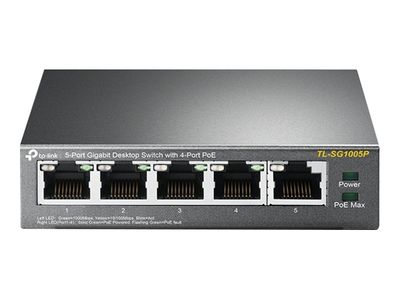 TP-Link TL-SG1005P - Switch - 5 Anschlüsse - nicht verwaltet_3