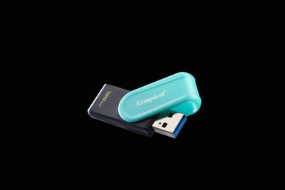 Kingston Technology DataTraveler 128GB Portable USB 3.2 Gen 1 Exodia S (Black/Turquoise)_8