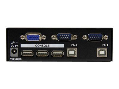 StarTech.com 2 Port Professional USB KVM Switch Kit with Cables - KVM switch - 2 ports_3